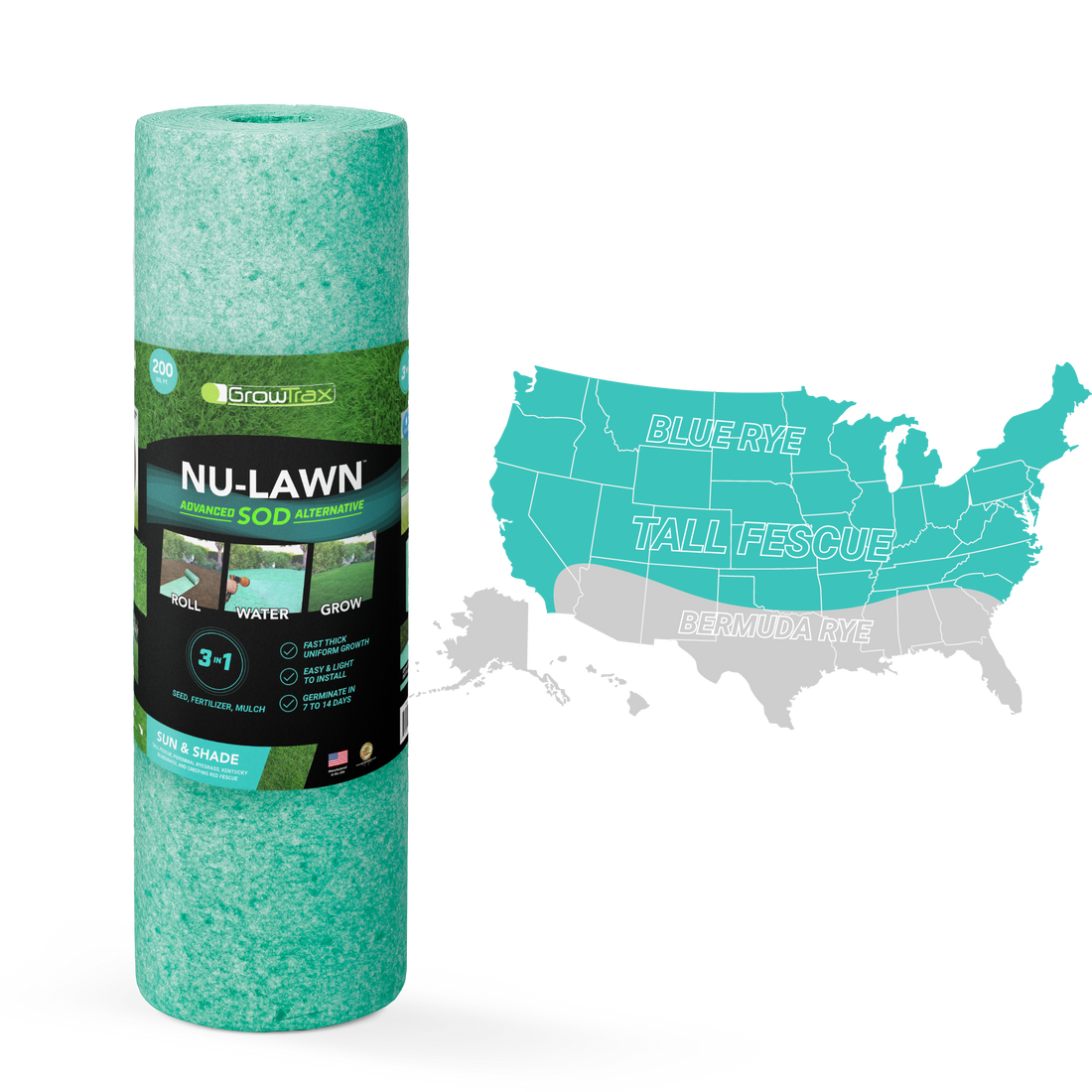 NU-Lawn Roll (200 sq ft roll)