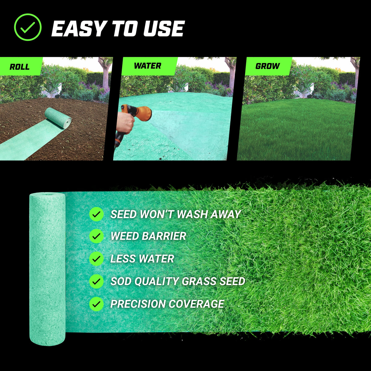 How to Water Grass Seed Without Washing Away: Expert Tips