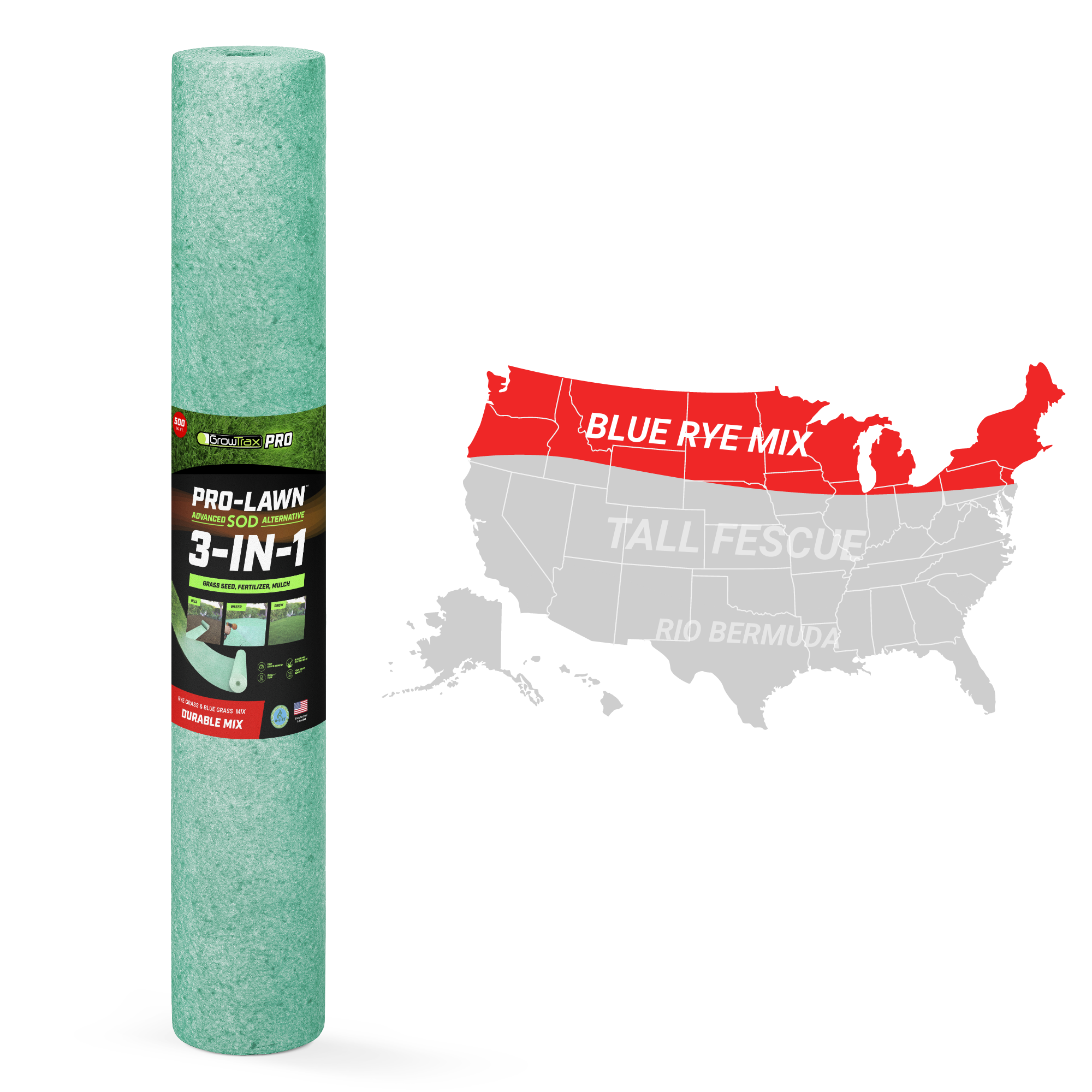 GrowTrax PRO-Lawn Large Area (500 SQFT)