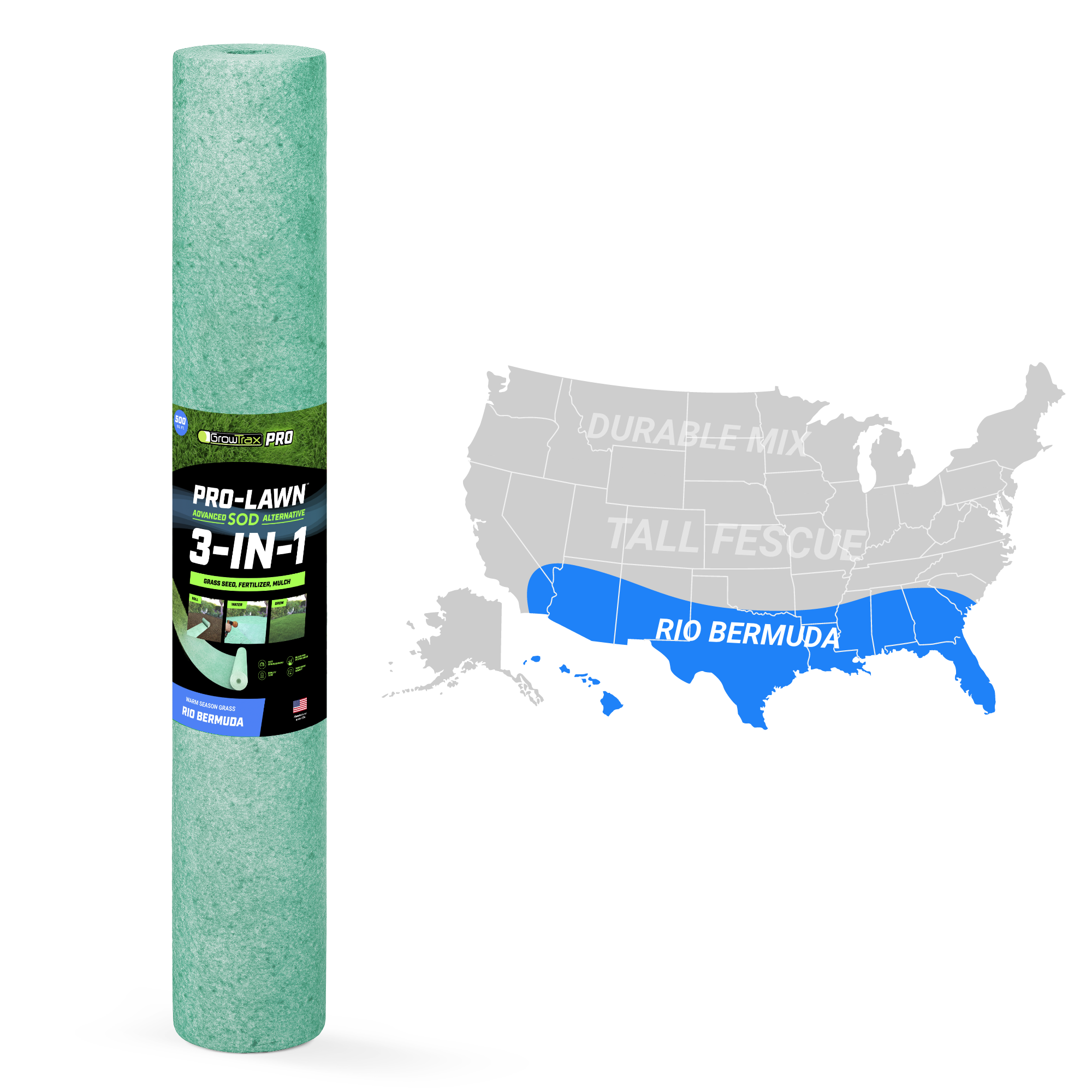 GrowTrax PRO-Lawn Large Area (500 SQFT)