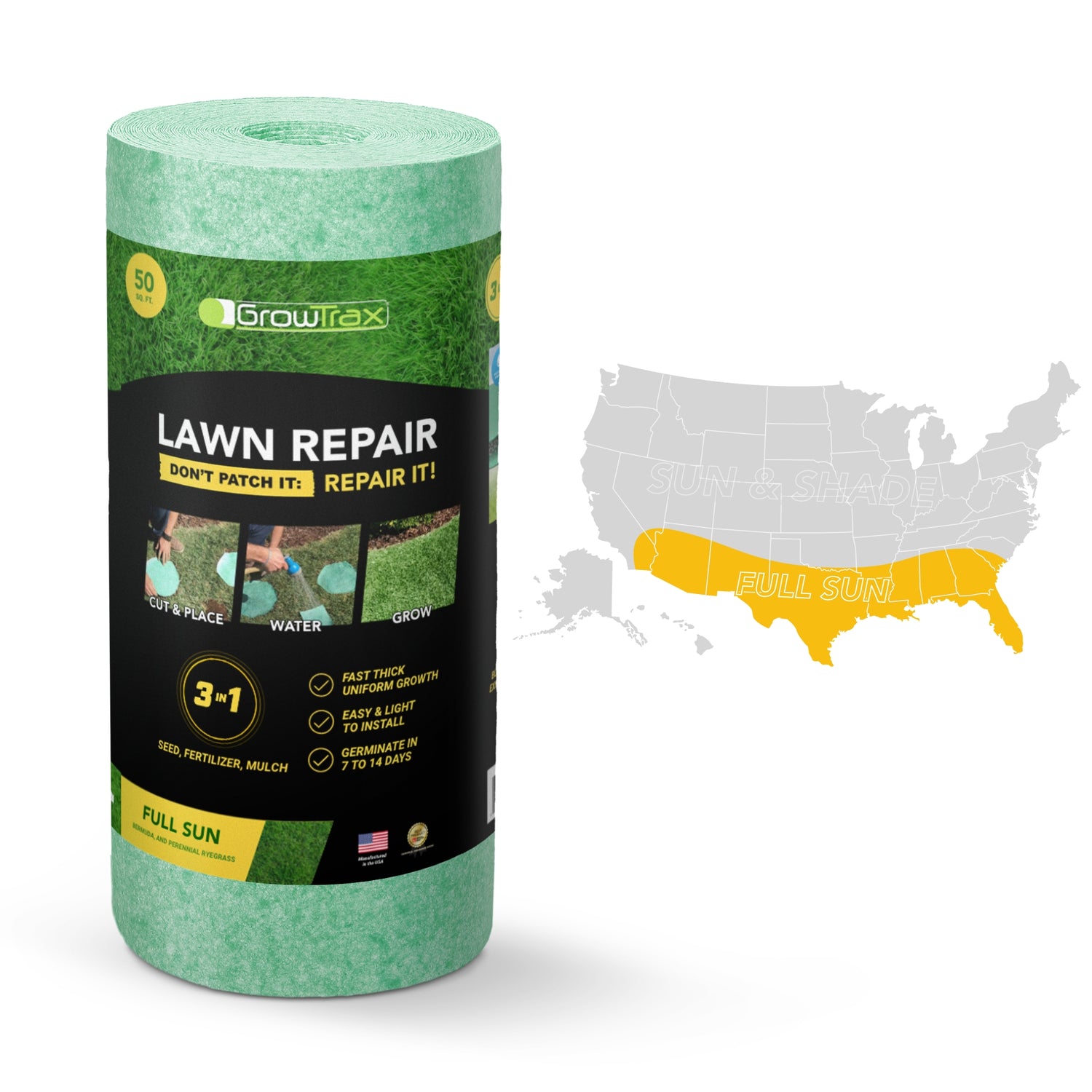 Lawn Repair Roll (50 sq ft roll)