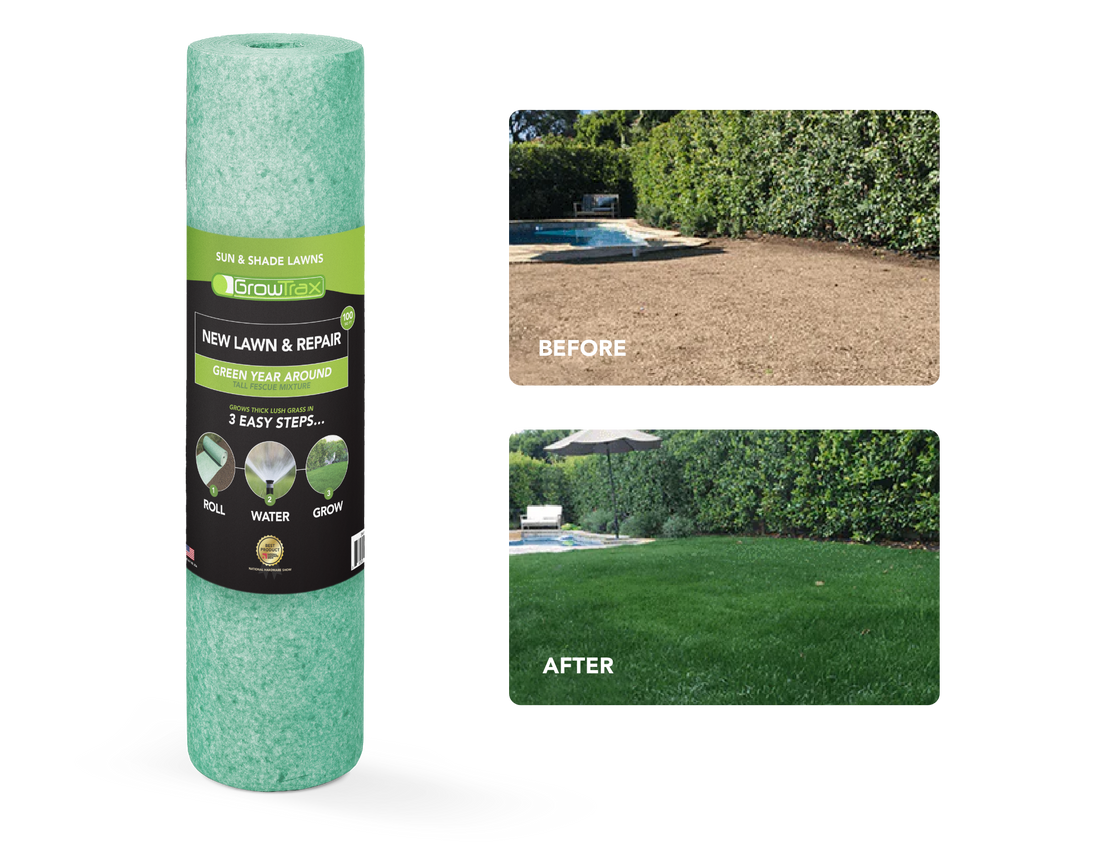 Growtrax Big Roll (100 sq. ft) - Whole Lawn Shade