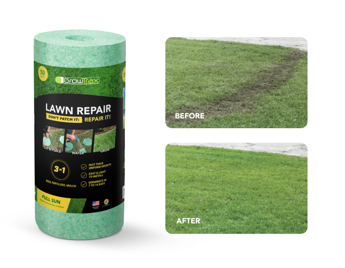 Growtrax Lawn Repair Roll (50 sq ft)