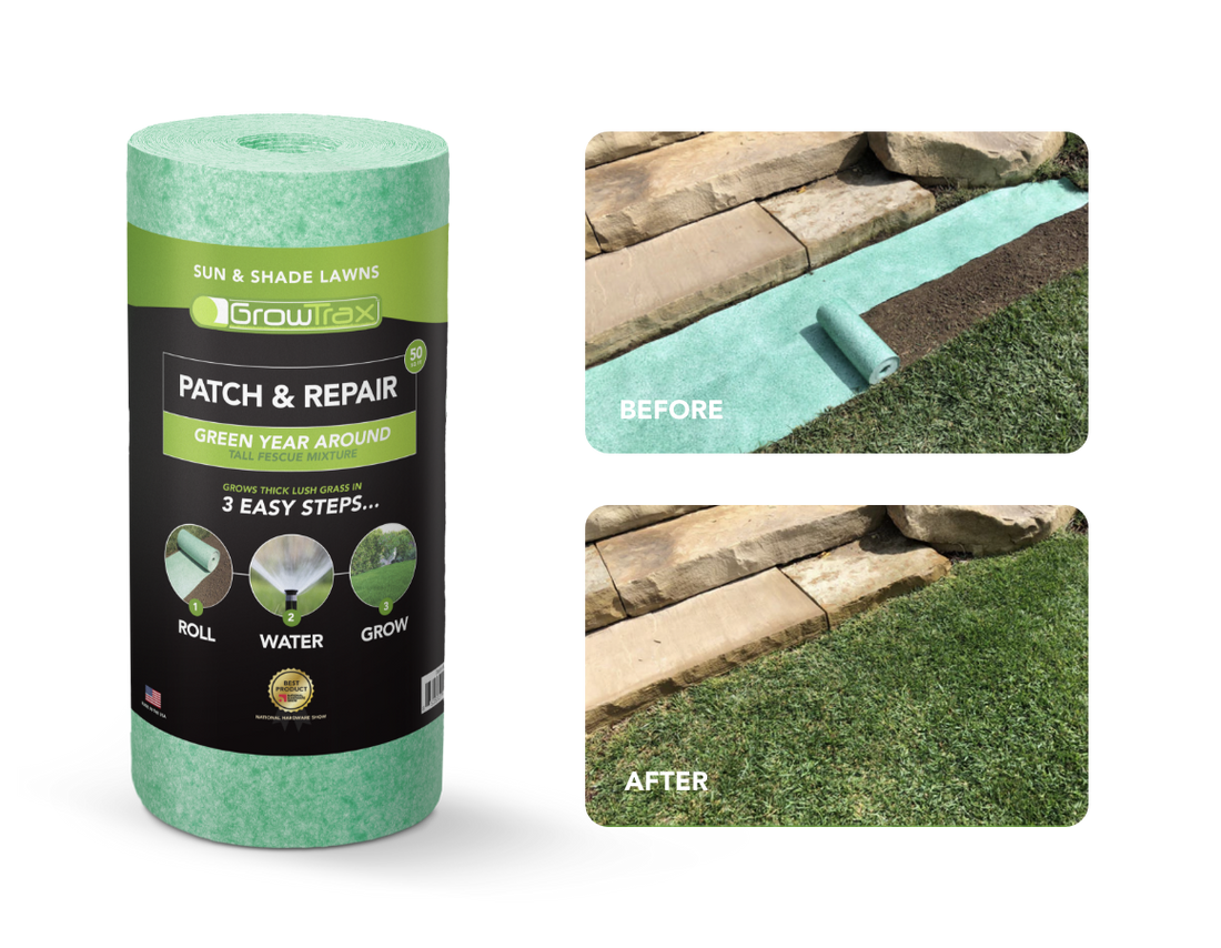Growtrax Lawn Repair Roll (50 sq ft)